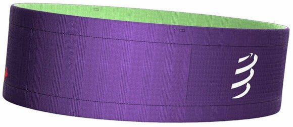 Carcasă de rulare Compressport Free Belt Purple/Paradise Green XL/2XL Carcasă de rulare - 1