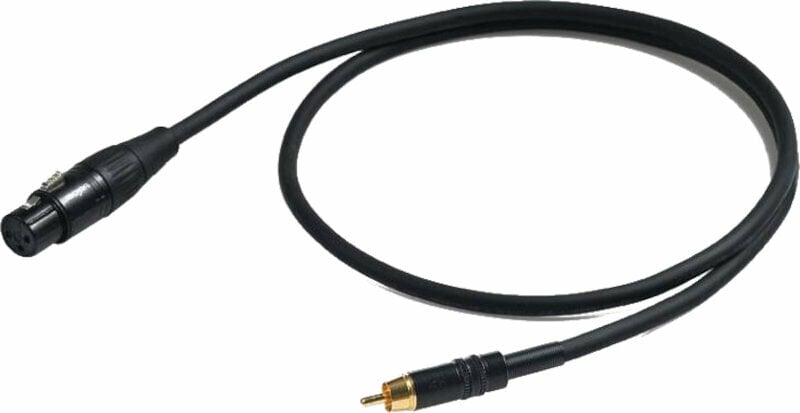Mikrofónový adaptérový kábel PROEL CHLP270LU15 1,5 m Mikrofónový adaptérový kábel