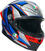 Каска AGV K6 S Slashcut Black/Blue/Red XL Каска