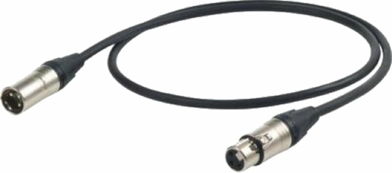 Kabel mikrofonowy PROEL ESO210LU05 Czarny 0,5 m