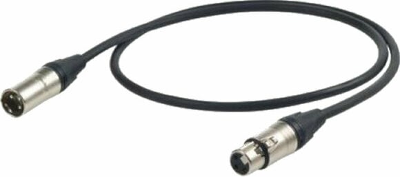 Kabel mikrofonowy PROEL ESO210LU05 Czarny 0,5 m - 1