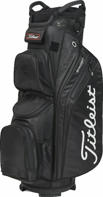Golftaske Titleist Cart 14 StaDry Black Golftaske