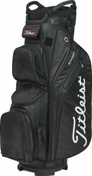 Golftaske Titleist Cart 14 StaDry Black Golftaske - 1