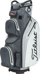 Sac de chariot de golf Titleist Cart 14 StaDry Charcoal/Grey/White Sac de chariot de golf