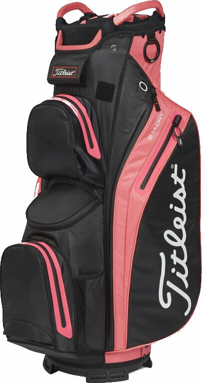 Golf Bag Titleist Cart 14 StaDry Black/Candy Golf Bag