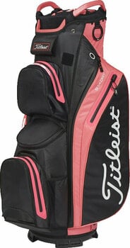 Golfbag Titleist Cart 14 StaDry Black/Candy Golfbag - 1