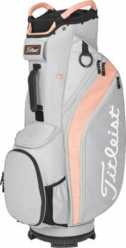 Golf Bag Titleist Cart 14 Grey/Peach Golf Bag - 1