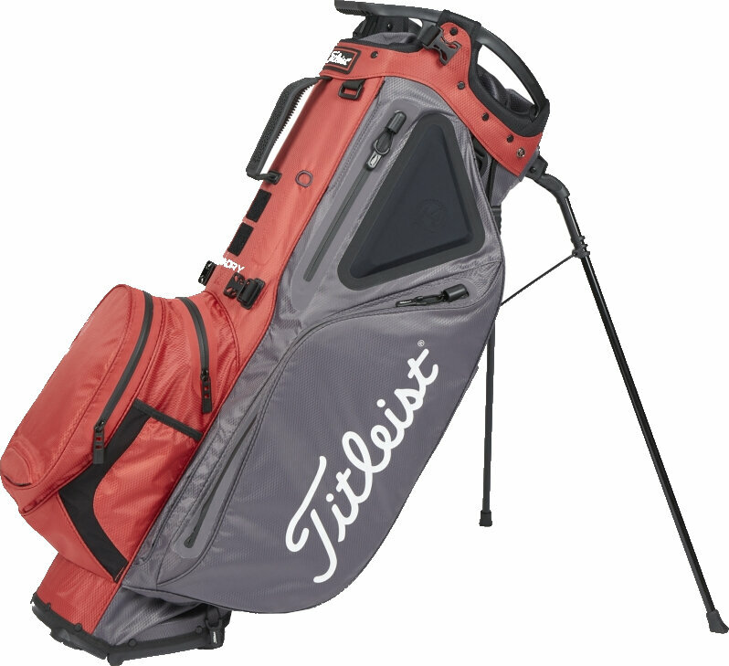 Golfbag Titleist Hybrid 14 StaDry Dark Red/Graphite Golfbag