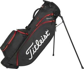 Stand bag Titleist Players 4 StaDry Stand bag Black/Black/Red