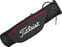 Golfbag Titleist Carry Bag Black/Black/Red Golfbag