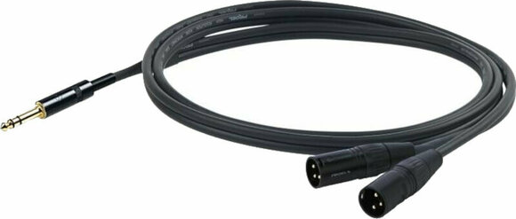 Audio Cable PROEL CHLP325LU03 30 cm Audio Cable - 1
