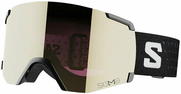 Okulary narciarskie Salomon S/View Sigma Black/Sigma Black Gold Okulary narciarskie - 1