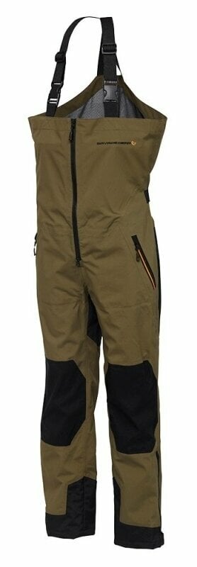 Pantaloni Savage Gear Pantaloni SG4 Bib & Brace Verde măsliniu L