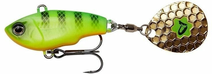 Leurre Savage Gear Fat Tail Spin (NL) Firetiger 5,5 cm 6,5 g