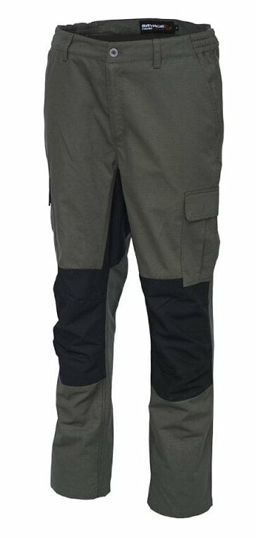 Nohavice Savage Gear Nohavice Fighter Trousers Olive Night L