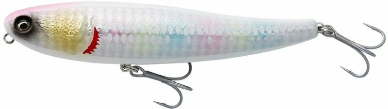 Isca nadadeira Savage Gear Bullet Mullet White Candy 10 cm 17,3 g