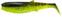 Gumová nástraha Savage Gear Cannibal Shad 4 pcs Chartreuse Pumpkin 12,5 cm 20 g