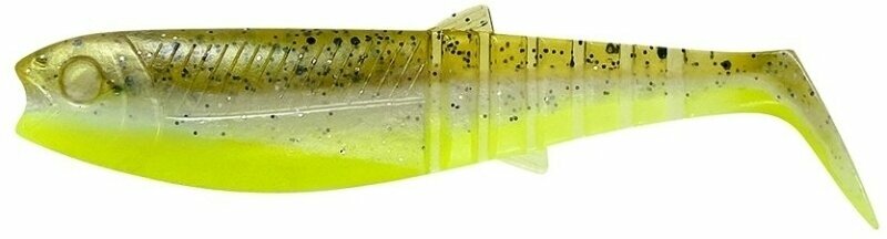 Esca siliconica Savage Gear Cannibal Shad 2 pcs Green Pearl Yellow 15 cm 33 g