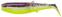 Isca de borracha Savage Gear Cannibal Shad 5 pcs Purple Glitter Bomb 6,8 cm 3 g