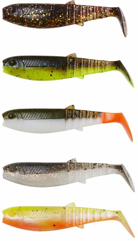 5 x Savage Gear Cannibal Shad 6,8cm Gummifisch Gummiköder