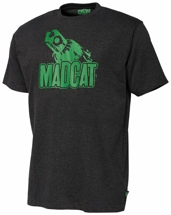 T-shirt MADCAT T-shirt Clonk Teaser Dark Grey Melange XL