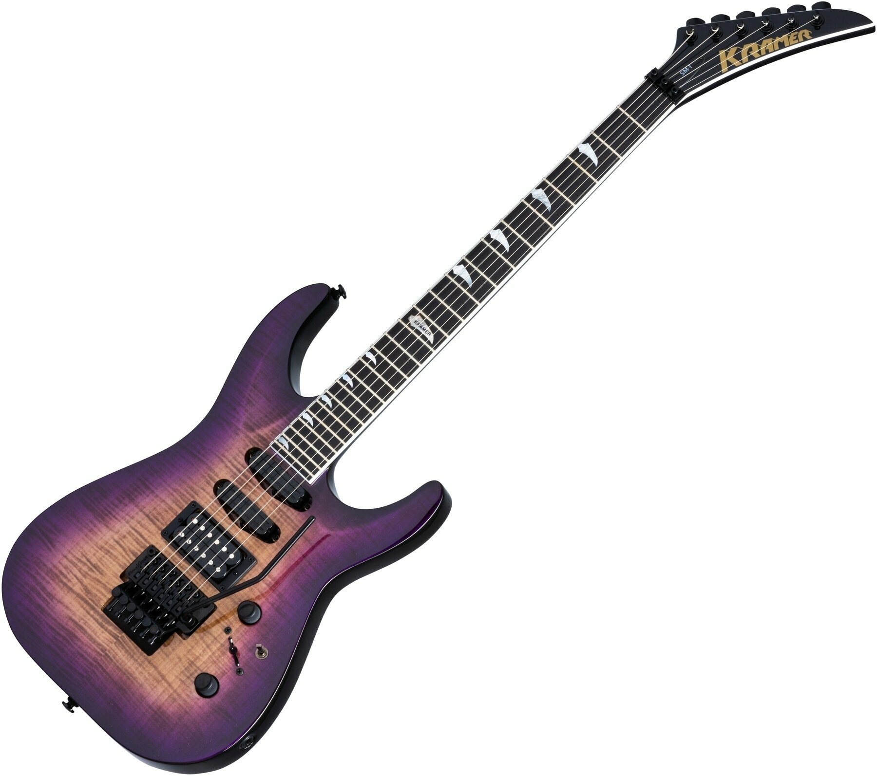 Guitare électrique Kramer SM-1 Figured Royal Purple Perimeter