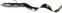 Gumová nástraha Savage Gear 4D Real Eel Black/Green/Pearl PHP 20 cm 38 g Gumová nástraha
