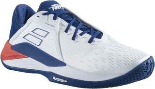 Tennisschoenen voor heren Babolat Propulse Fury 3 All Court Men White/Estate Blue 44,5 Tennisschoenen voor heren