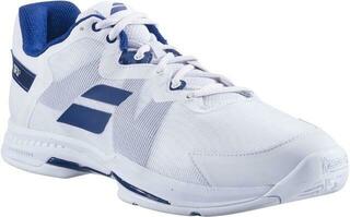 Pantofi de tenis pentru bărbați Babolat SFX3 All Court Men White/Navy 46,5 Pantofi de tenis pentru bărbați