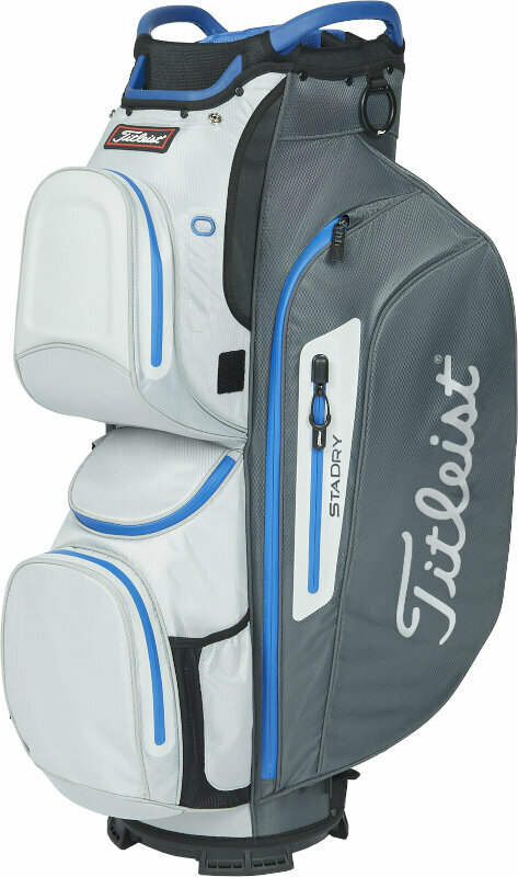 Golf Bag Titleist Cart 15 StaDry Charcoal/Grey/Royal Golf Bag