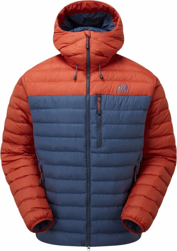 Outdoor Jacket Mountain Equipment Earthrise Hooded Jacket Dusk/Red Rock XL Outdoor Jacket