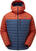 Udendørs jakke Mountain Equipment Earthrise Hooded Jacket Dusk/Red Rock XL Udendørs jakke