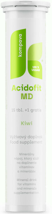 Multivitaminico Kompava AcidoFit MD kiwi 16 Tablets Multivitaminico