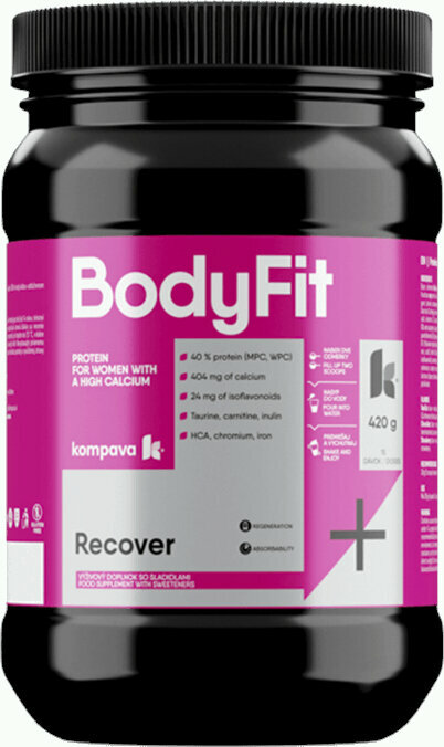 Vícesložkový protein Kompava BodyFit Vanilka 420 g Vícesložkový protein