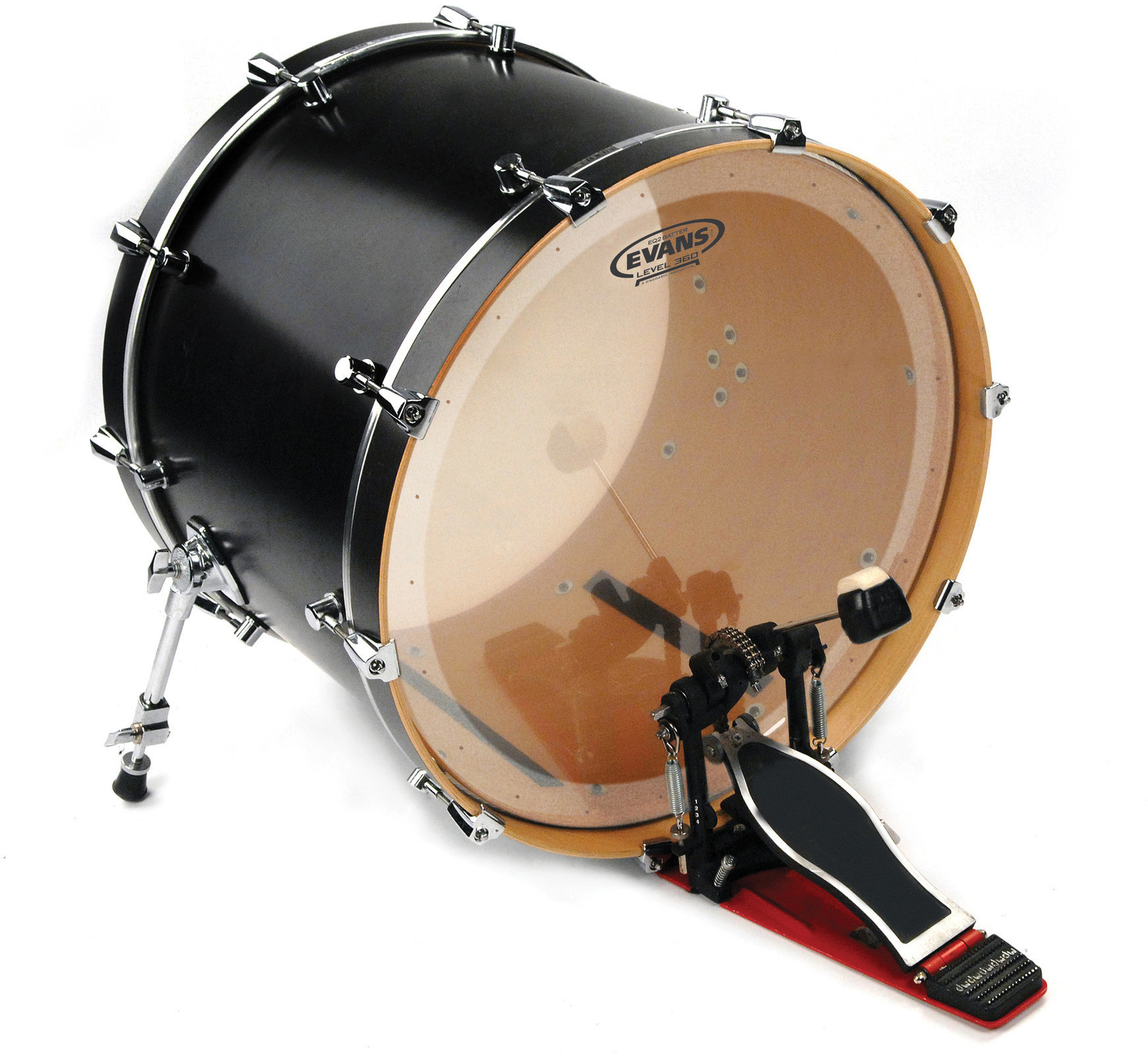 Blana na bubon Evans 24'' EQ2 Clear Bass