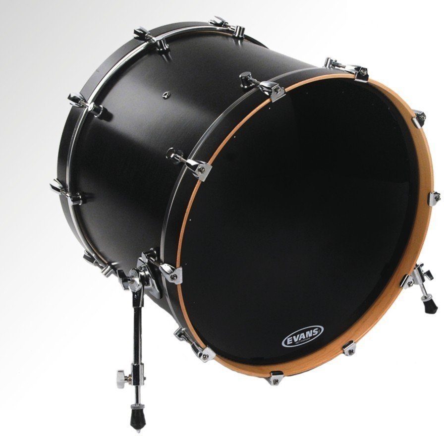 Кожа за барабани резонансна Evans 24'' EQ1 Resonant Black
