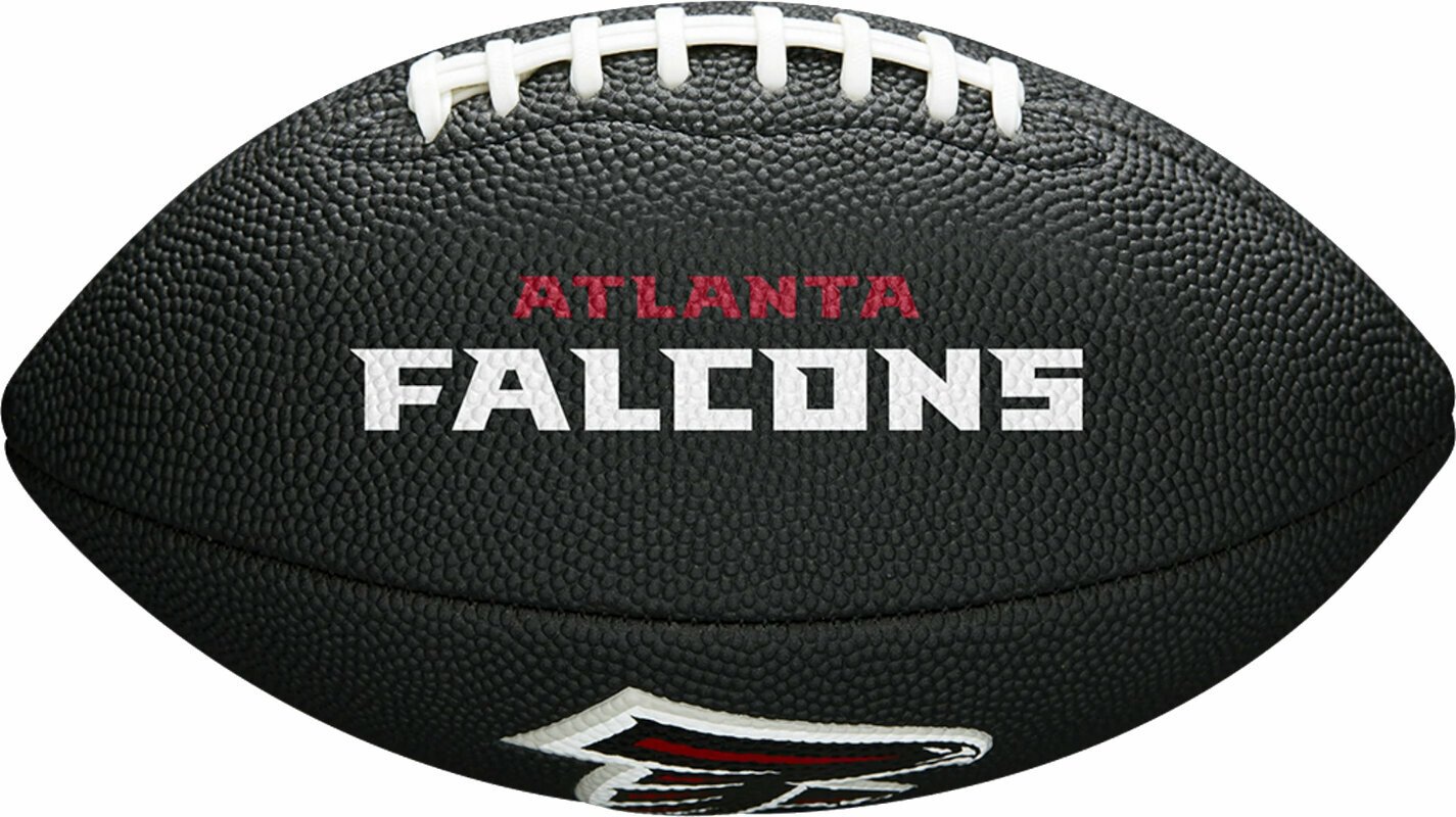 Fútbol americano Wilson NFL Soft Touch Mini Football Atlanta Falcons Black Fútbol americano