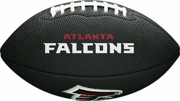 Wilson NFL Soft Touch Mini Football Black Atlanta Falcons