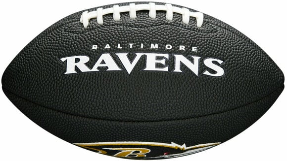 Wilson NFL Soft Touch Mini Football Black Baltimore Ravens