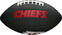 Futebol americano Wilson NFL Soft Touch Mini Football Kansas City Chiefs Black Futebol americano