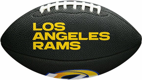 Amerikansk fodbold Wilson NFL Soft Touch Mini Football Los Angeles Rams Black Amerikansk fodbold - 1