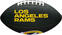 Американски футбол Wilson NFL Soft Touch Mini Football Los Angeles Rams Black Американски футбол