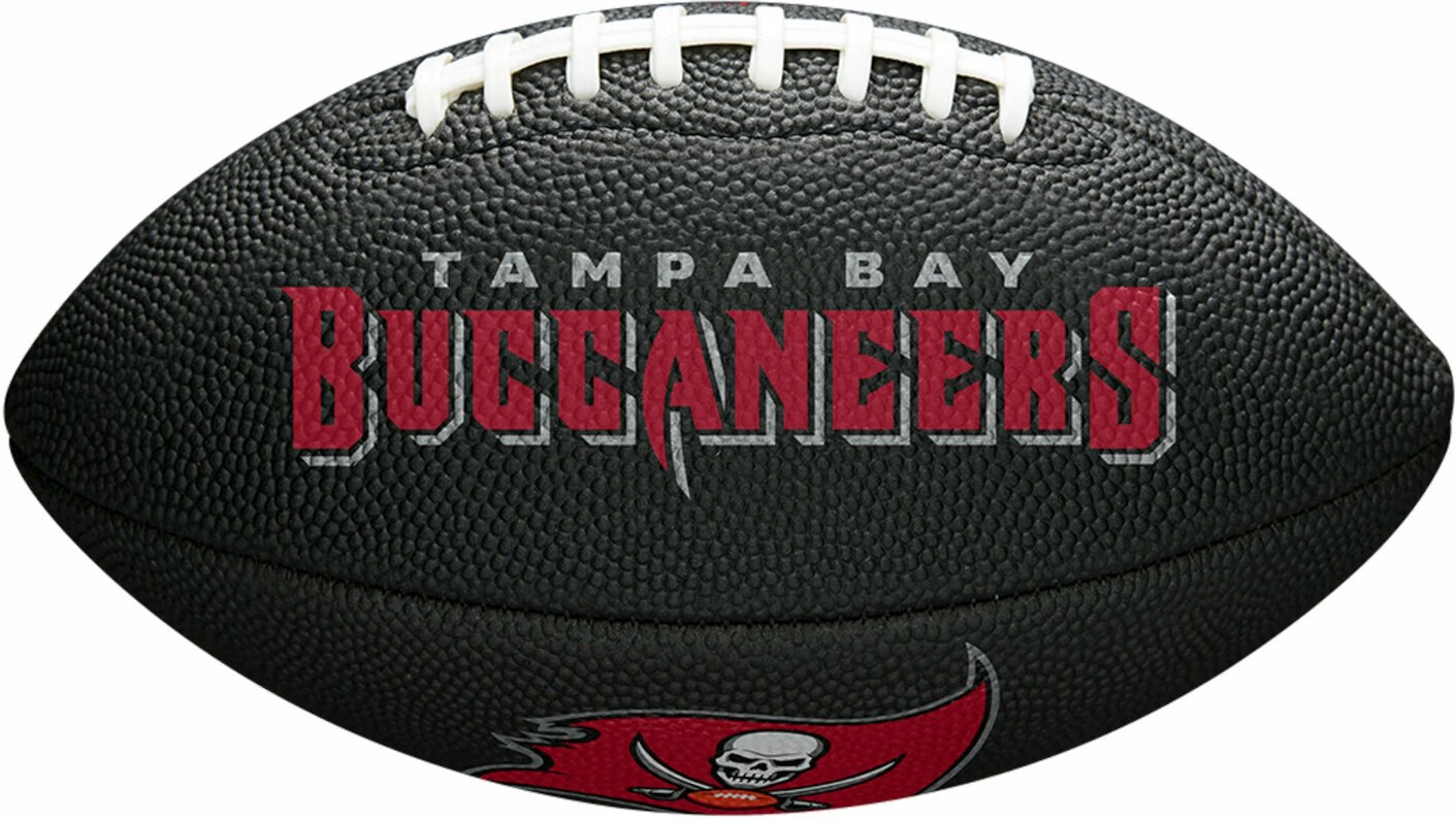 Amerikai foci Wilson NFL Soft Touch Mini Football Tampa Bay Bucaneers Black Amerikai foci