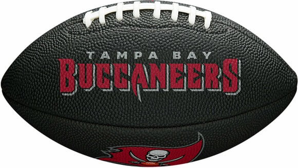 Americký futbal Wilson NFL Soft Touch Mini Football Tampa Bay Bucaneers Black Americký futbal - 1