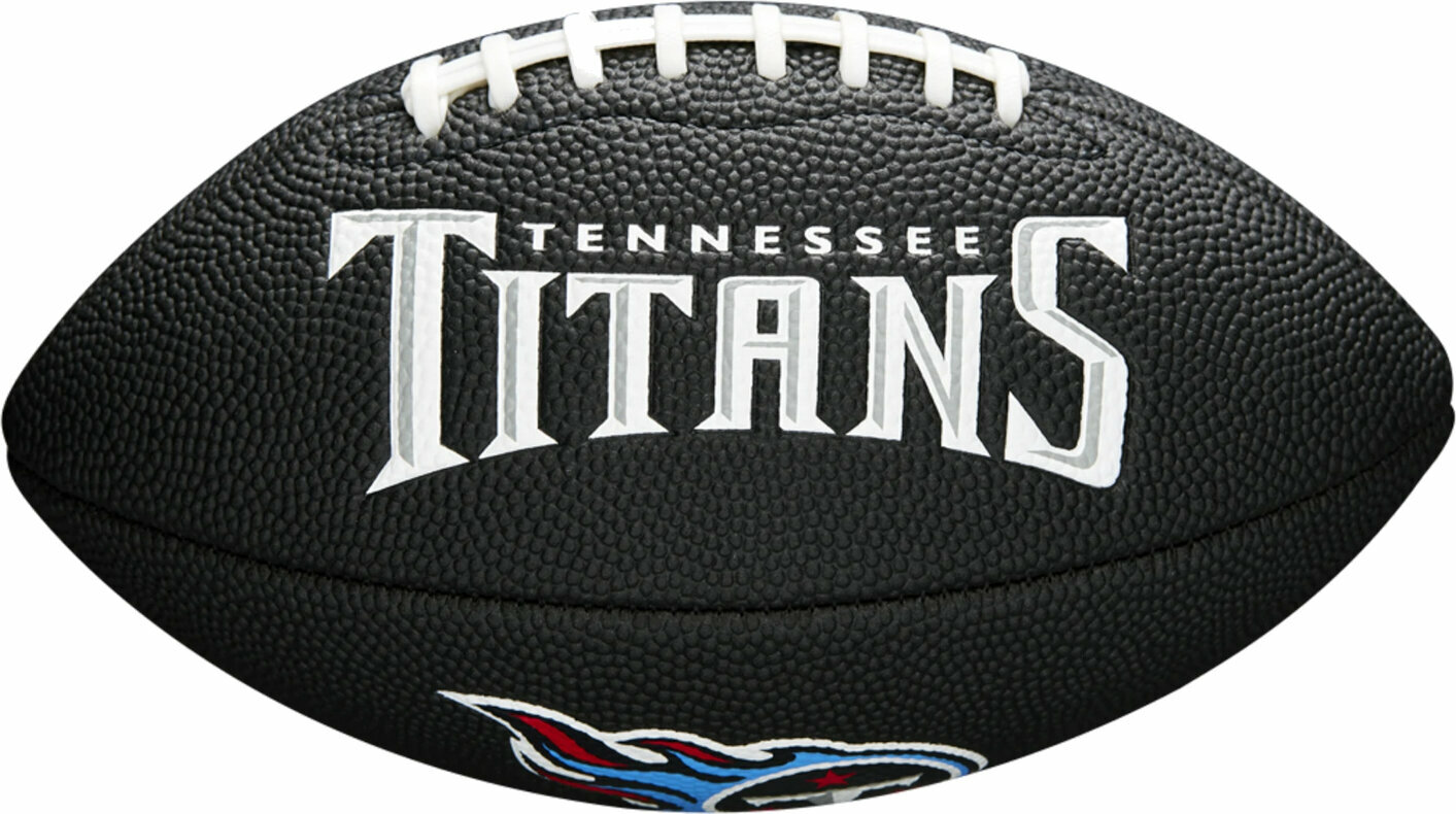 Football américain Wilson NFL Soft Touch Mini Football Tennessee Titans Black Football américain
