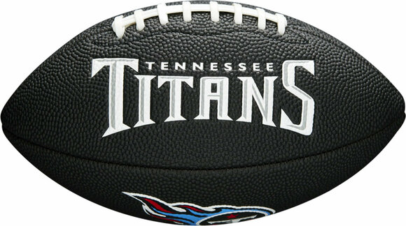 American football Wilson NFL Soft Touch Mini Football Tennessee Titans Black American football - 1