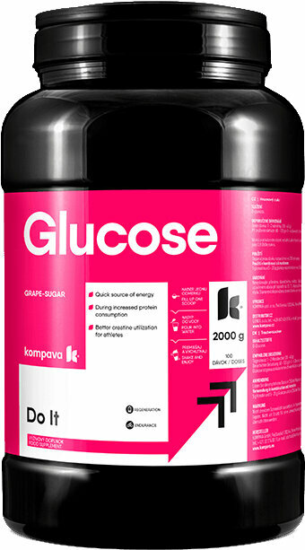 Kolhydrat / Gainer Kompava Glucose 2000 g Kolhydrat / Gainer