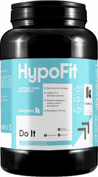 Isotonisk drik Kompava HypoFit Lemon/Lime 3000 g Isotonisk drik