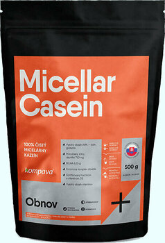 Protéine de caséine Kompava Micellar Casein Vanilla/Lime 500 g Protéine de caséine - 1