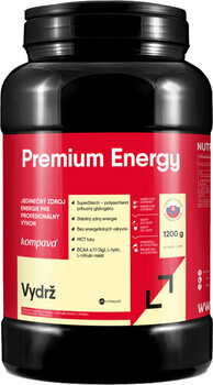 Izotonična pijača Kompava Premium Energy Strawberry/Lime 1200 g Izotonična pijača - 1